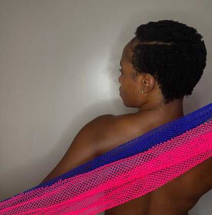 African Net Exfoliating Bath Sponge